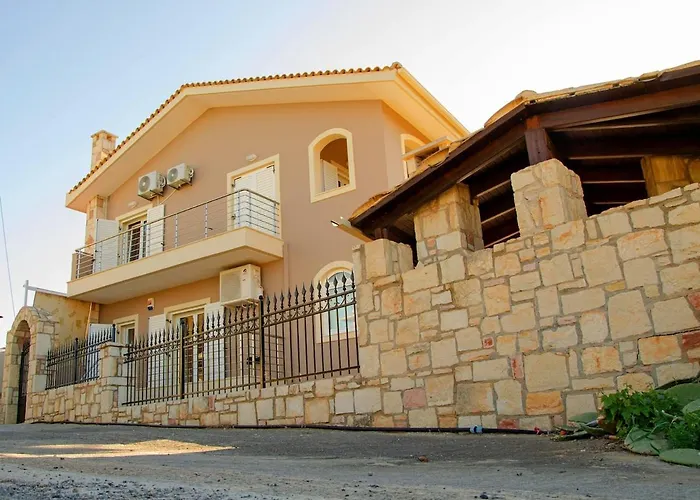 Gournes Mare Luxury Villa With Private Pool