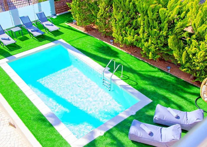 Gournes Mare Luxury Villa With Private Pool